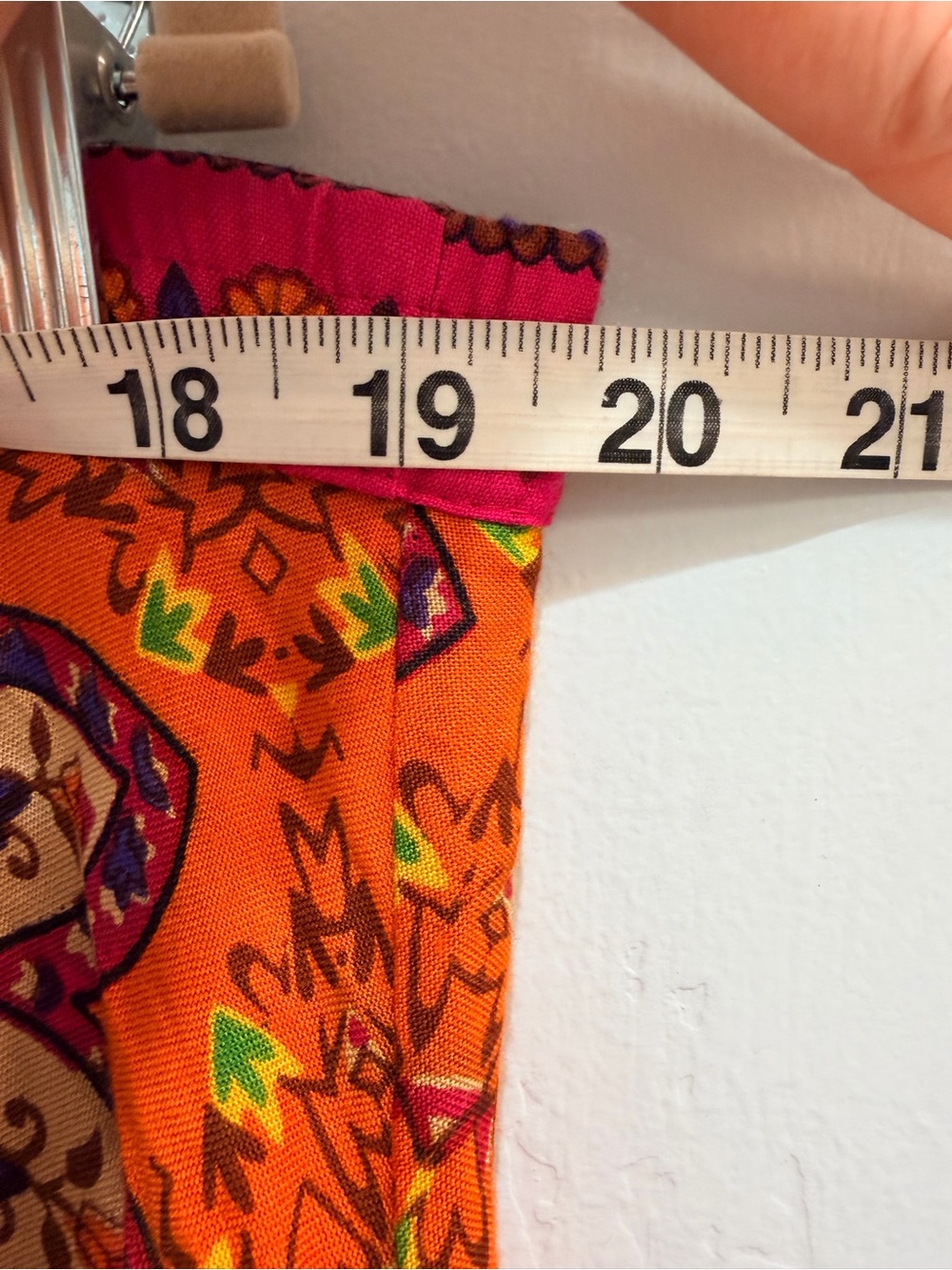 Soft Surroundings Marguerite Maxi Skirt Floral Bora Bora Scarf Print Tall Large - Picture 12 of 14